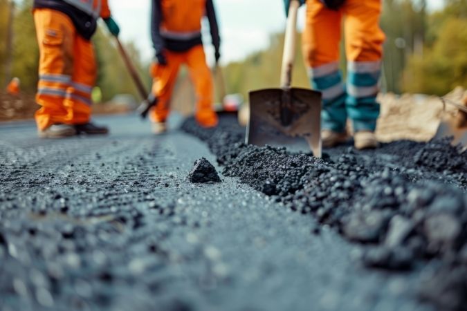 Skuteczne cięcie nawierzchni drogowych